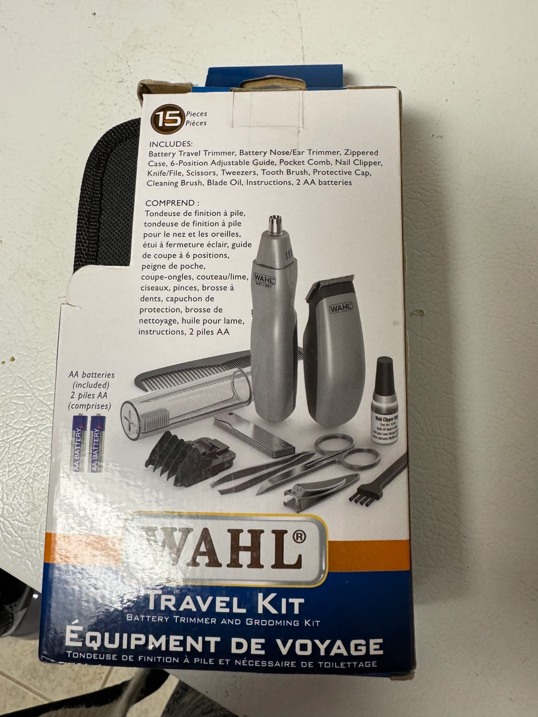 Wahl Travel Kit Battery Trimmer & Grooming Kit - photo 2