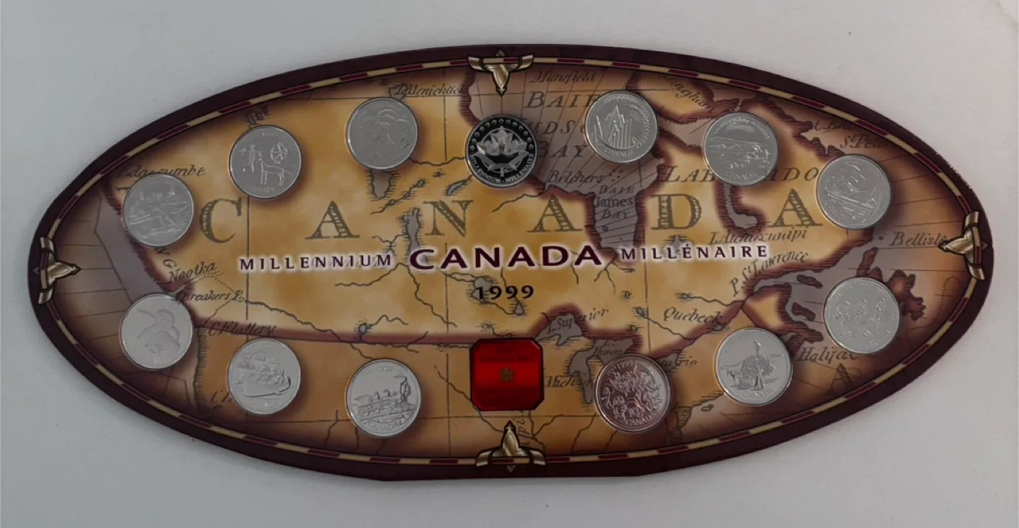 🥕Millennium Canada 1999 Coin Collection image indicator(2)