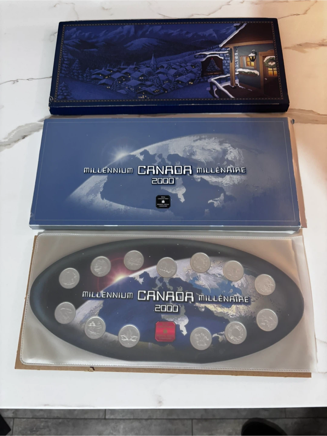 🥕Millennium Canada Millénaire 2000 Coin Set