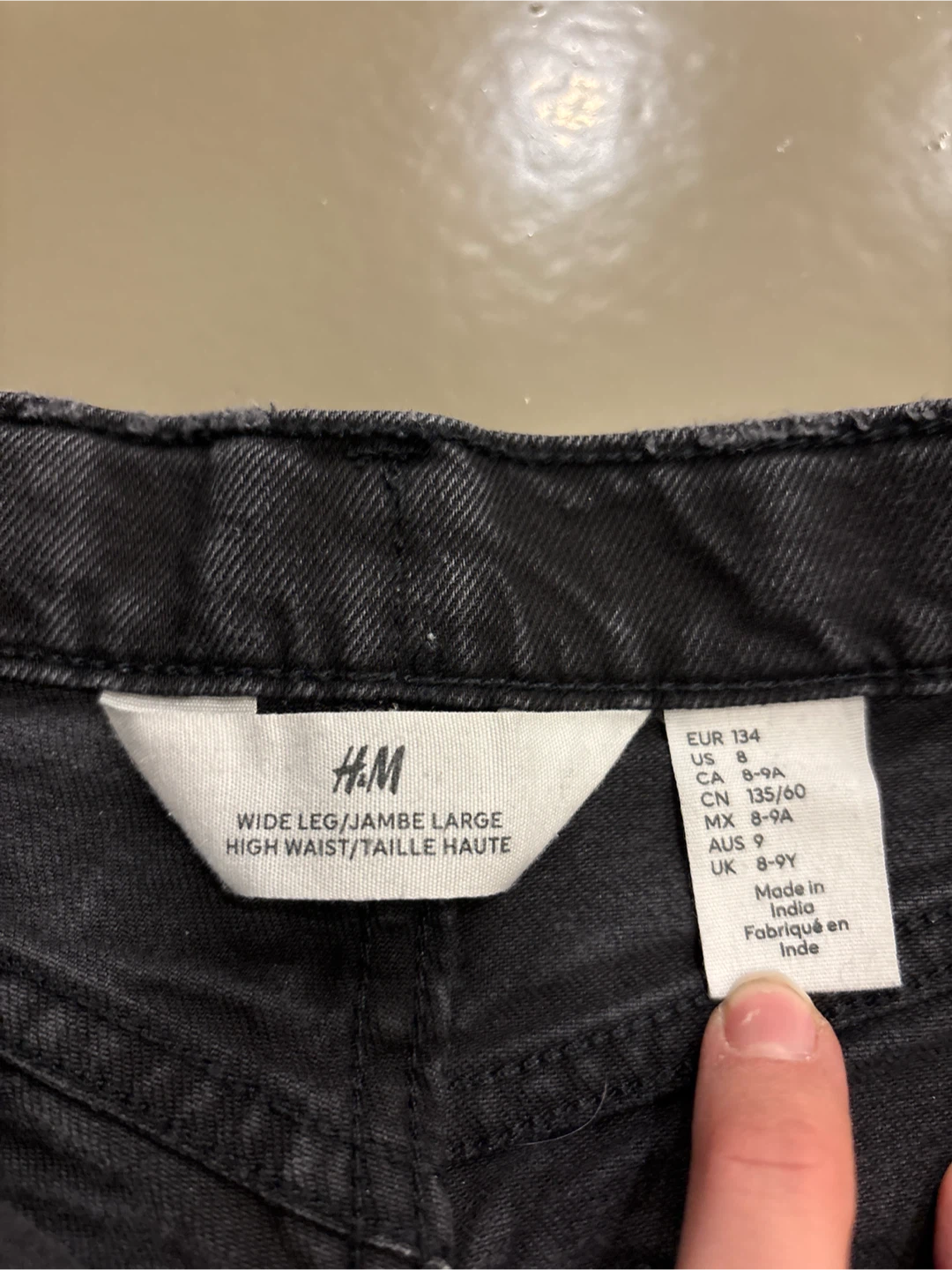 H&M Wide Leg Jeans - Size 8 Kids - photo 2