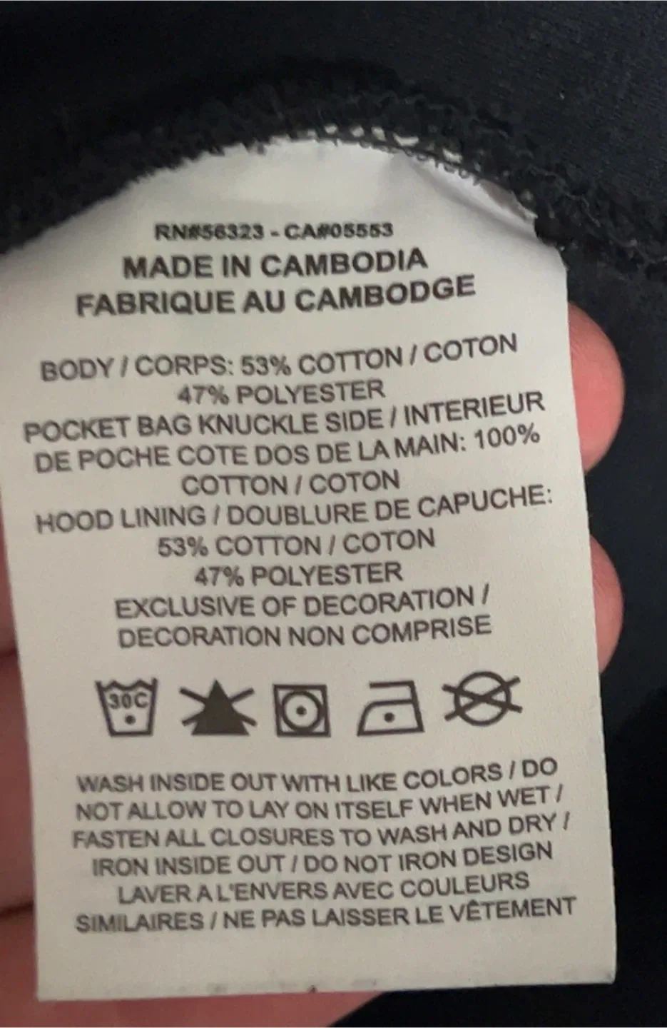 Black nike tech size large image indicator(4)