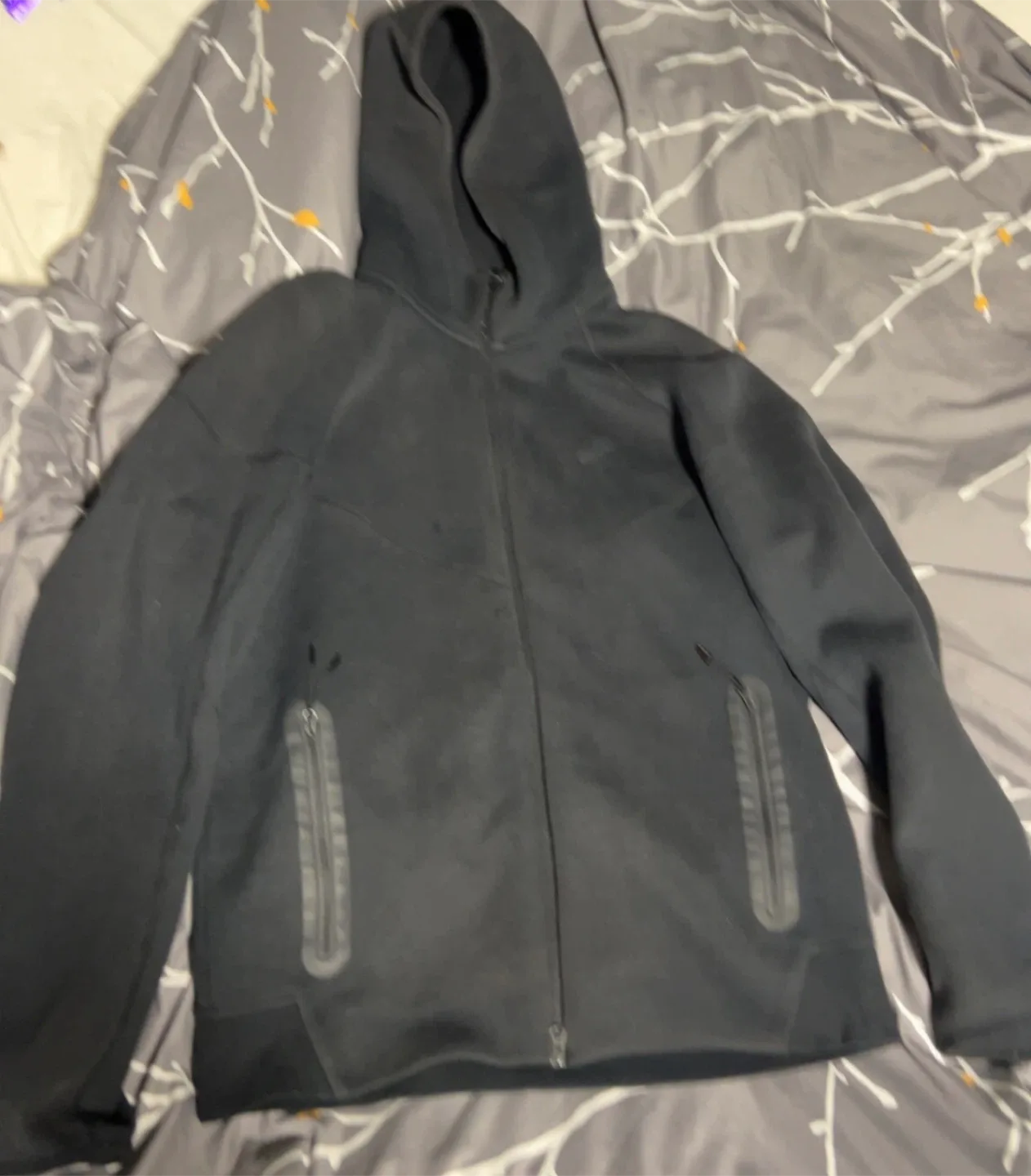 Black nike tech size large