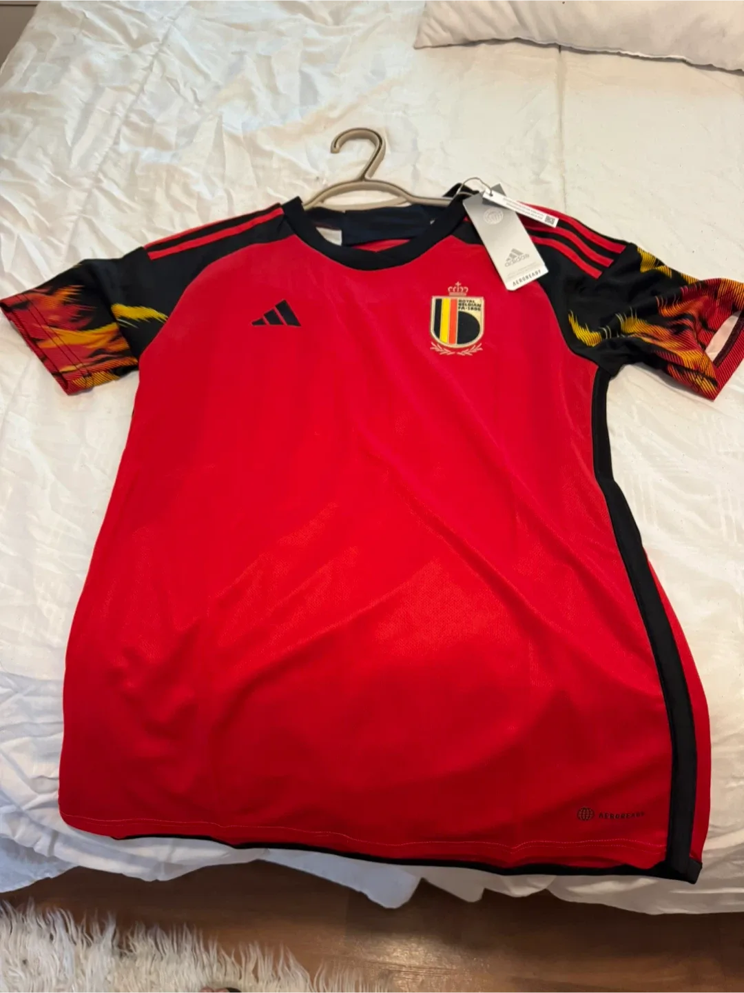 Adidas Belgium Soccer Jersey - Red
