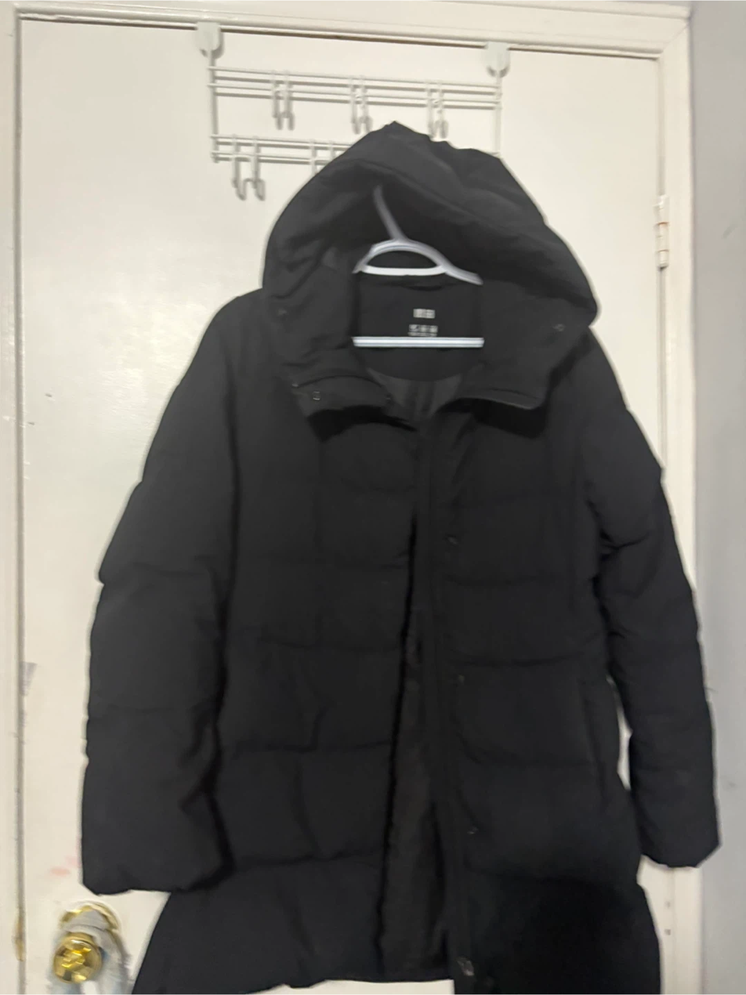 Uniqlo Black Down Puffer Jacket🥕