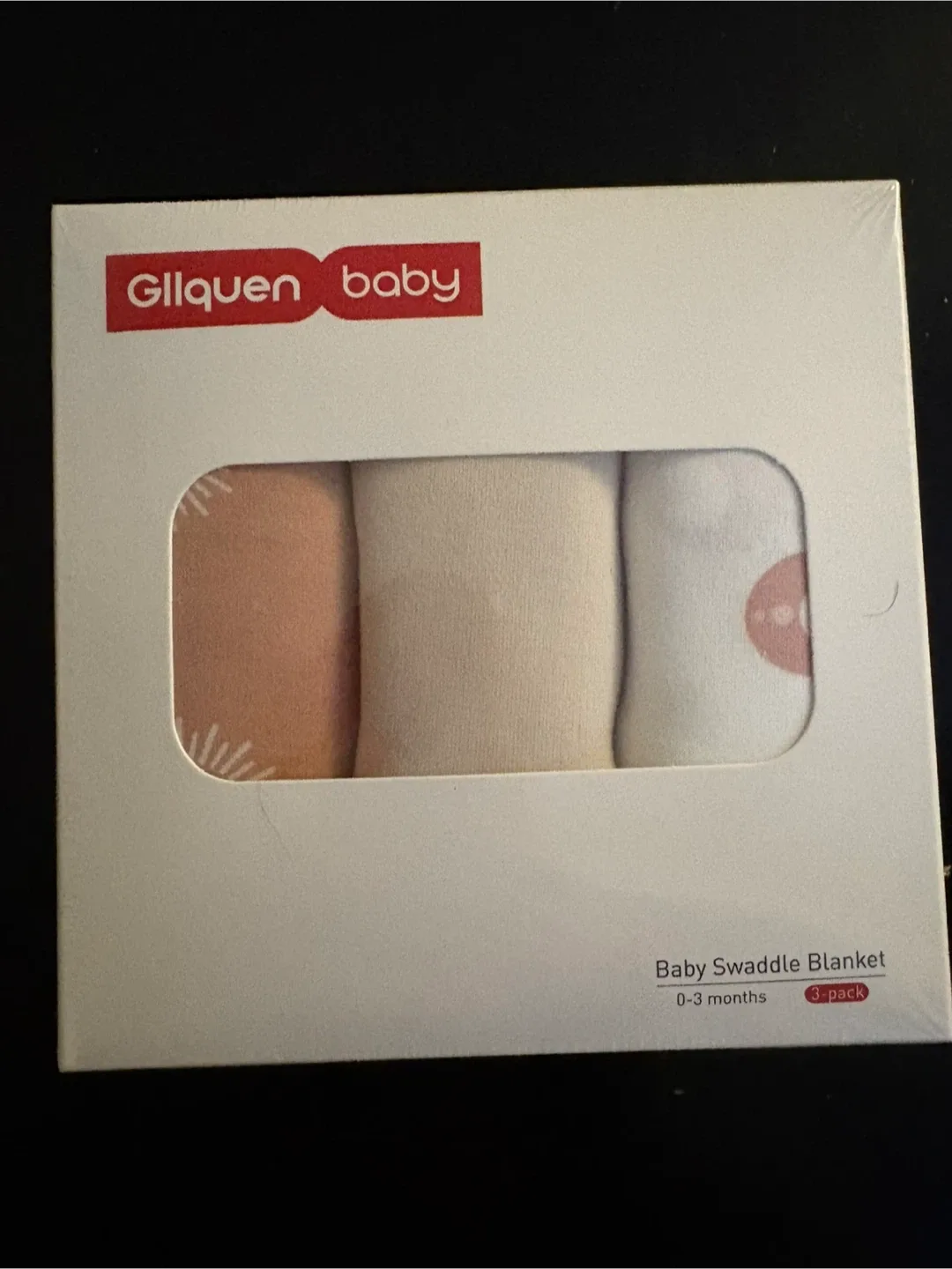 Gllquen Baby Swaddle Blanket - 3 Pack (0-3 Months)