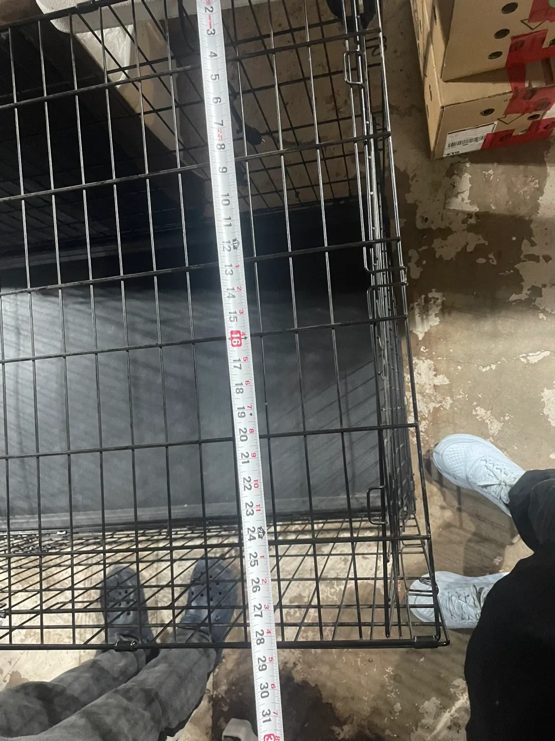 Dog Crate - Black Metal image indicator(2)