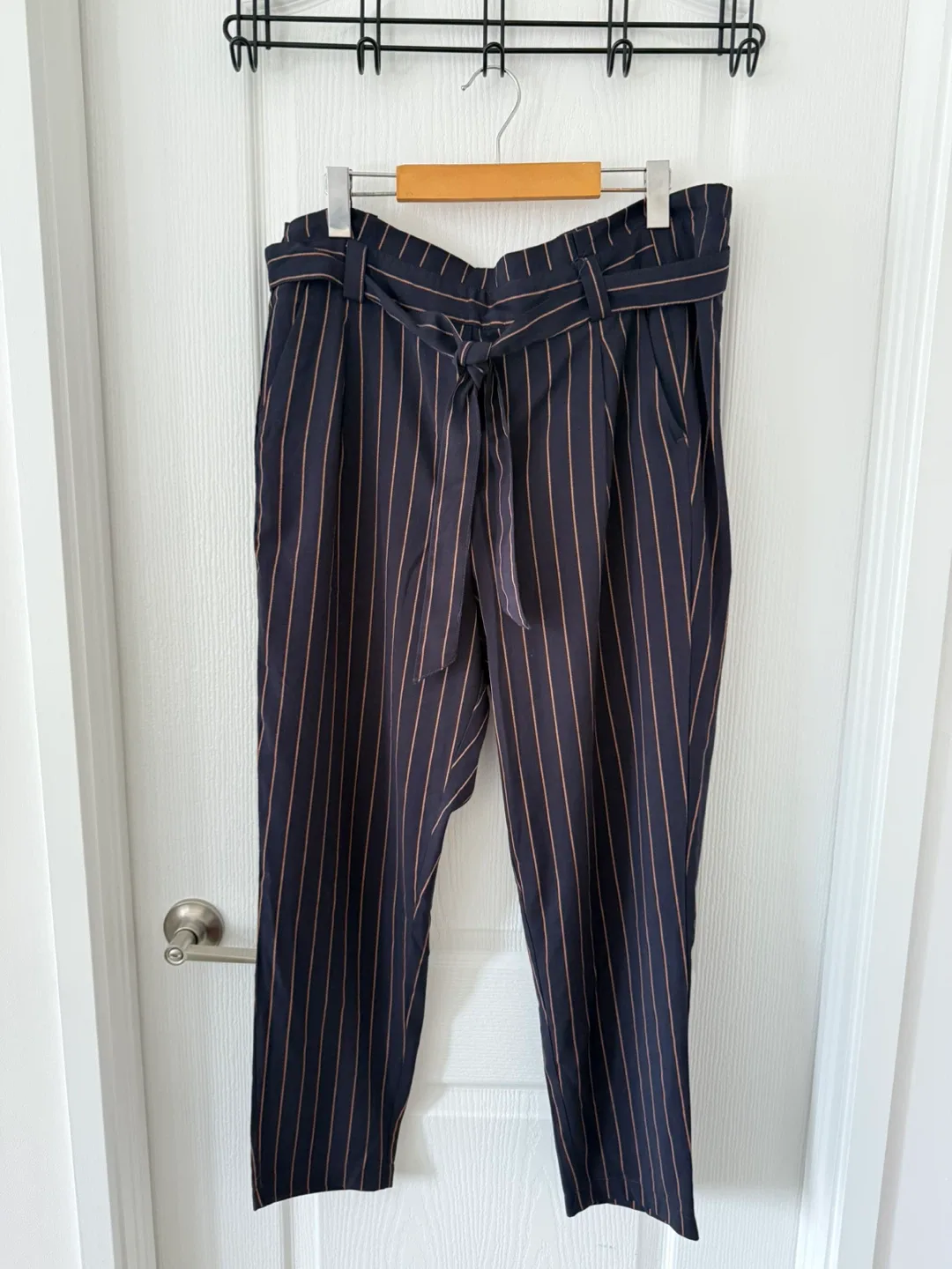Navy Dynamite Paperbag Pants thumbnail