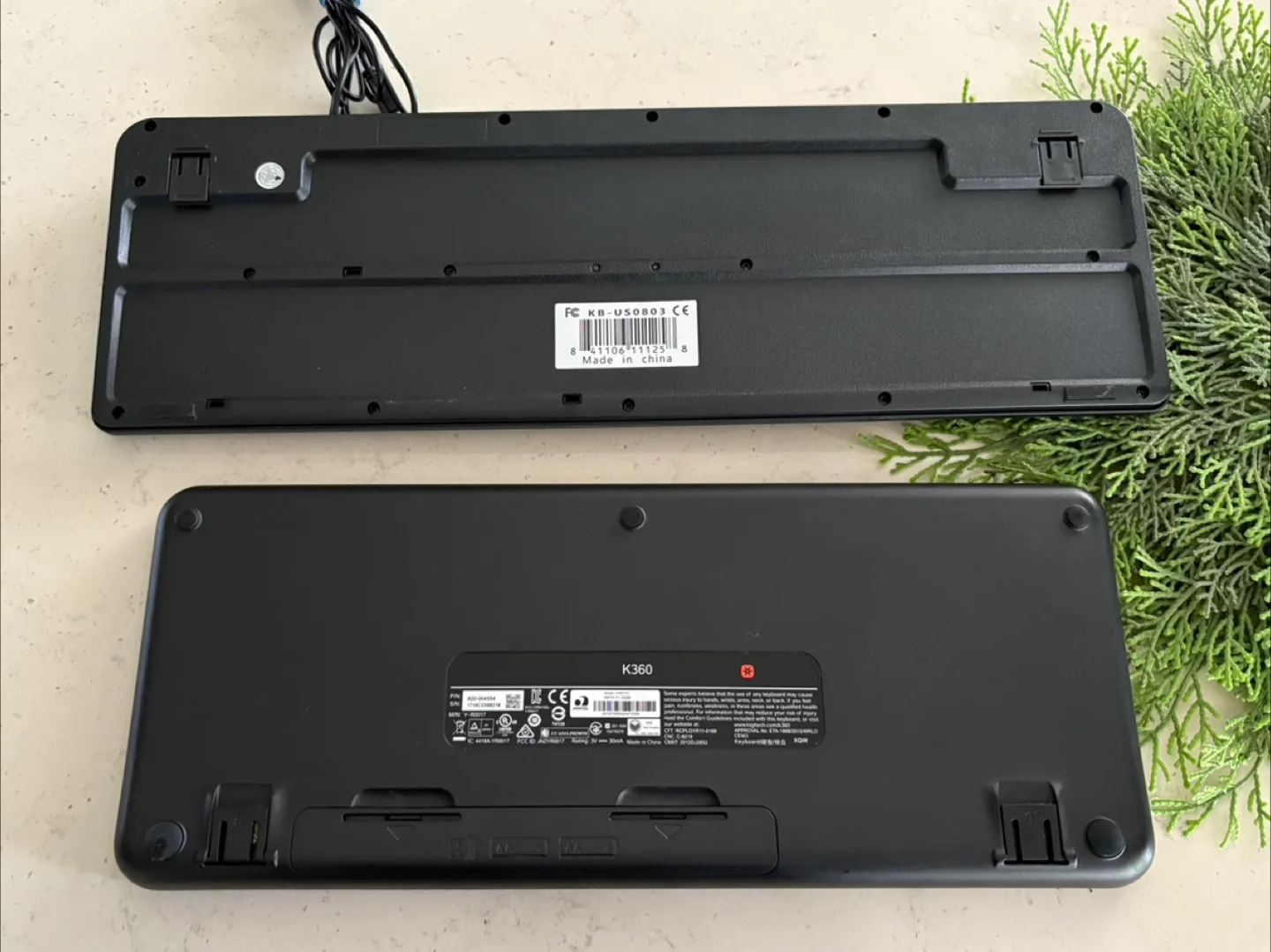 Logitech K360 Wireless Keyboard image indicator(5)