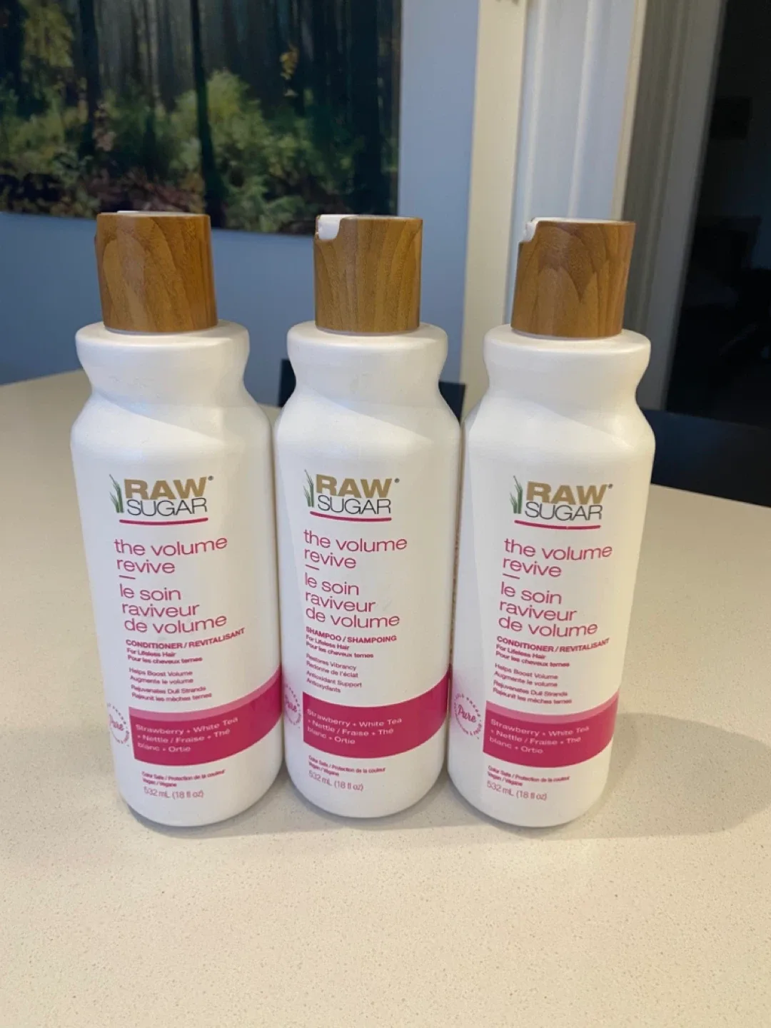 Raw Sugar Volume Revive Shampoo & Conditioner Set