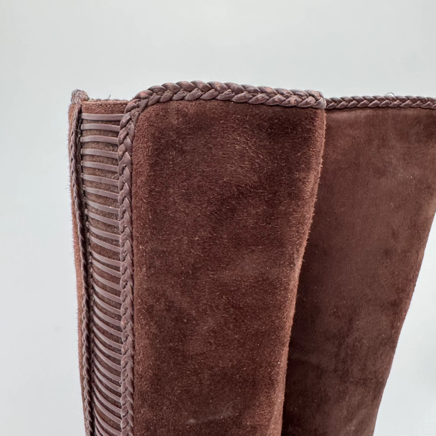 Italian Brown Suede Boots Women’s Size 40 EU:9 US /Made in Italy - photo 4