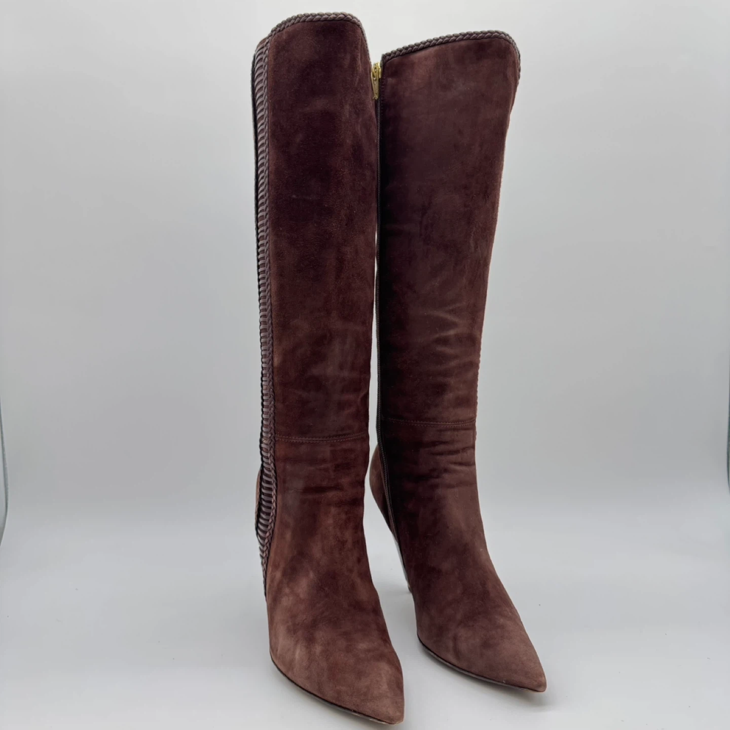 Italian Brown Suede Boots Women’s Size 40 EU:9 US /Made in Italy