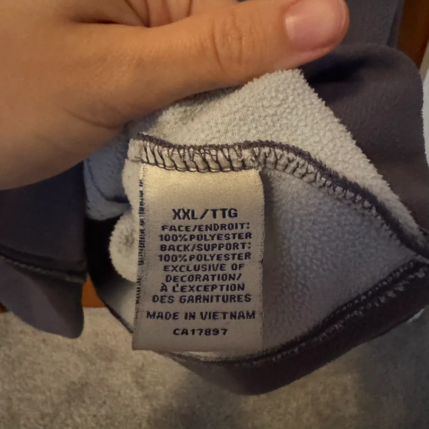 Old Navy XXL Full Zip Jacket - Grey image indicator(4)