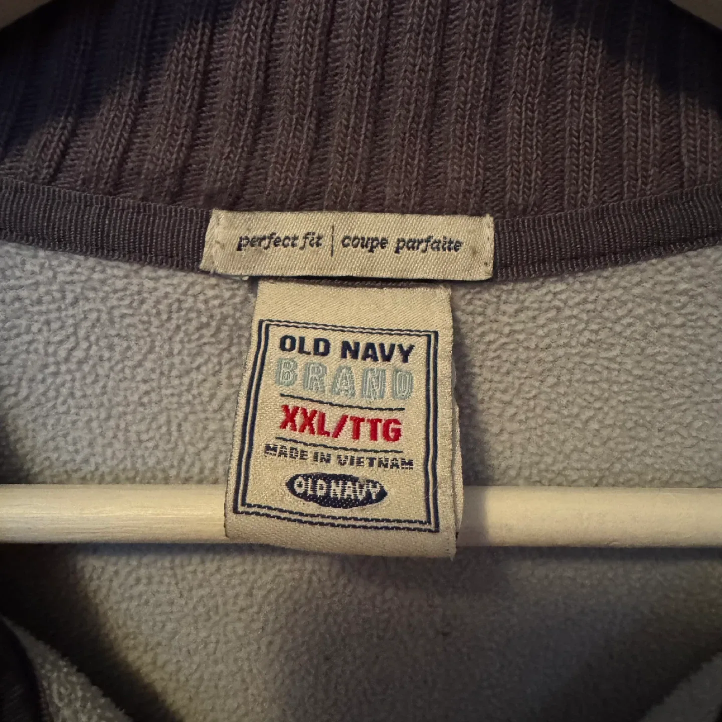Old Navy XXL Full Zip Jacket - Grey image indicator(3)