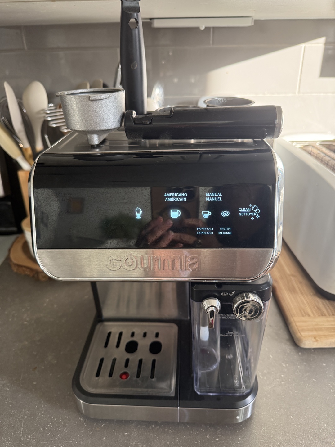 Gourmia GCM4230 8-in-1 Espresso Machine