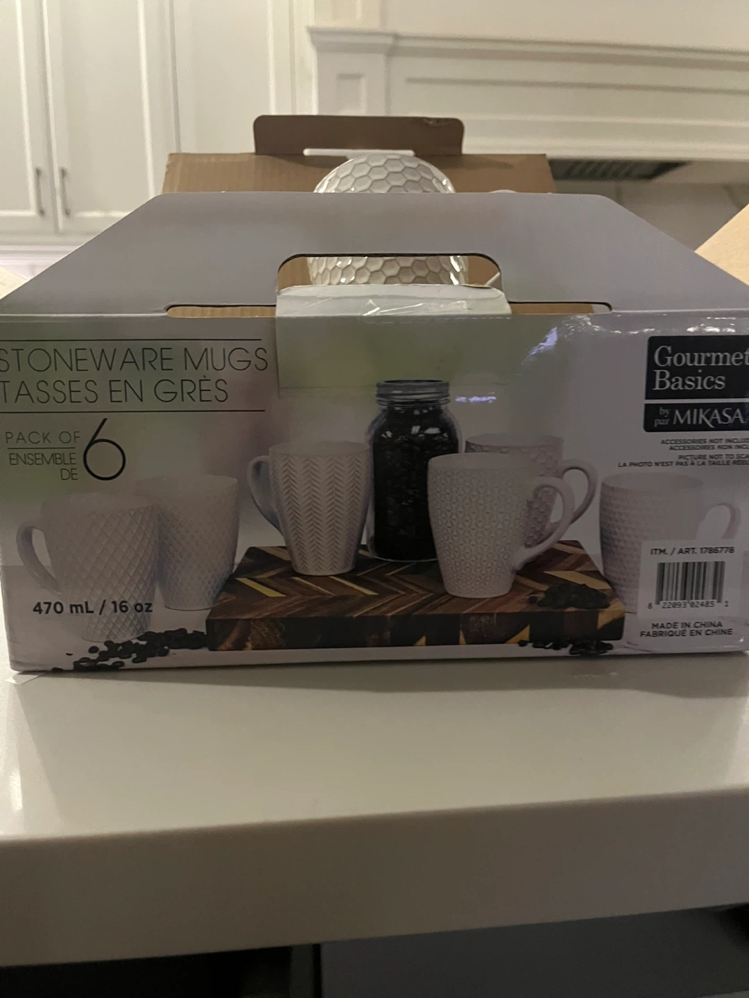 Gourmet Basics by Mikasa Stoneware Mugs - Set of 6 - photo 3