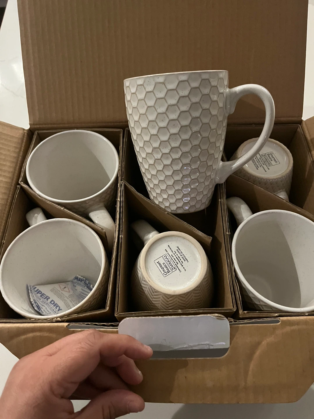 Gourmet Basics by Mikasa Stoneware Mugs - Set of 6 - photo 2