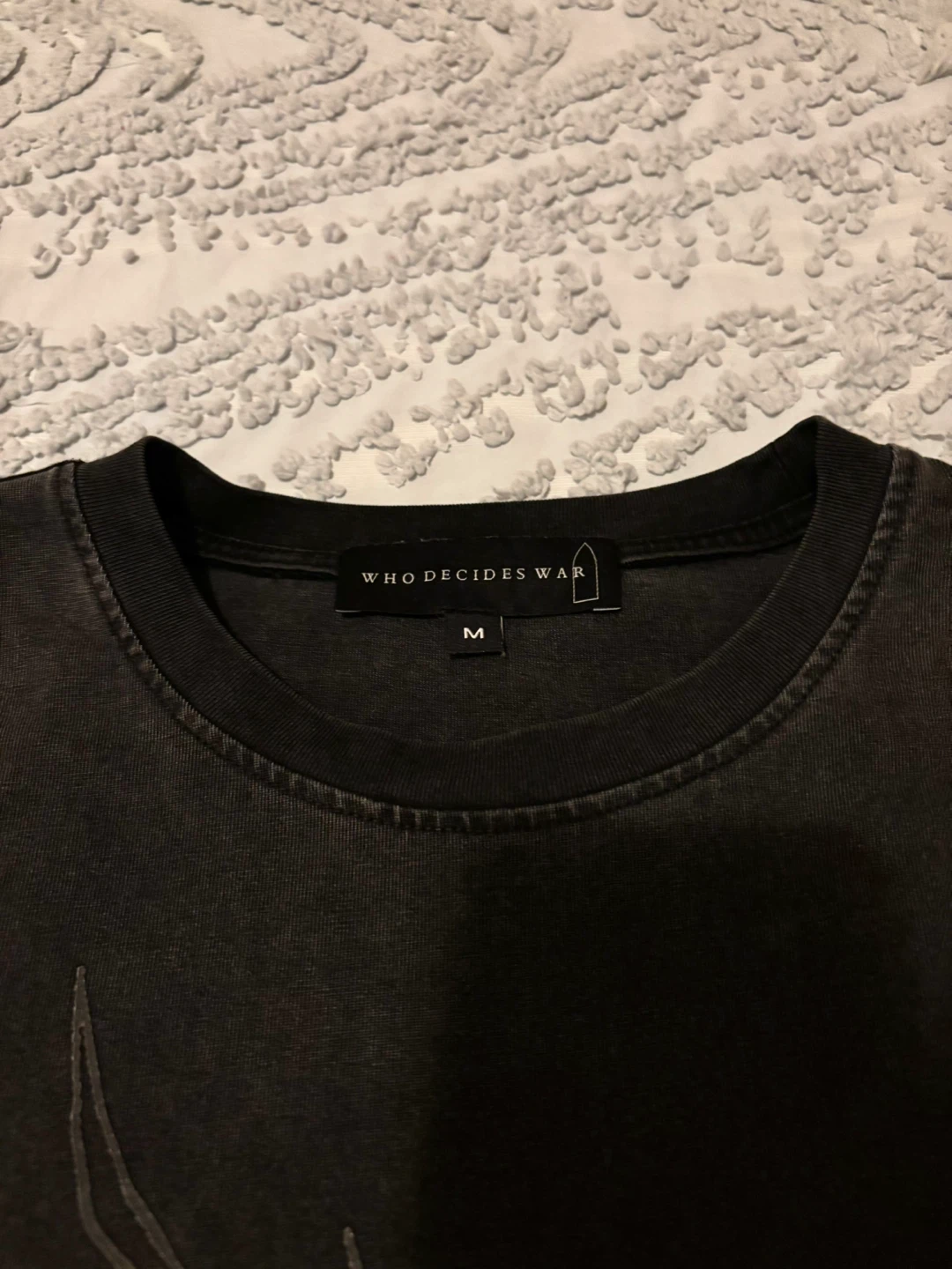 Who Decides War SSENSE Exclusive Black Eagle Arched T-Shirt - photo 3