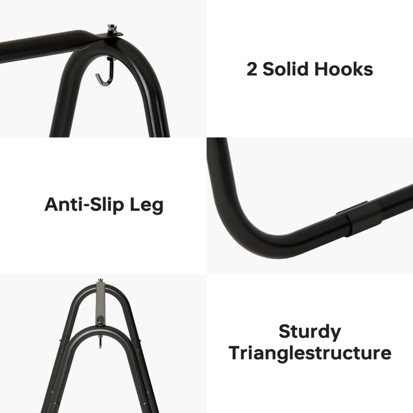 Hammock Chair with Stand, Swing Stand with Hanging Swing - photo 5