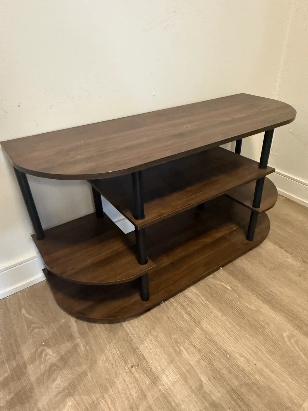 Brown Wood TV Stand image indicator(2)