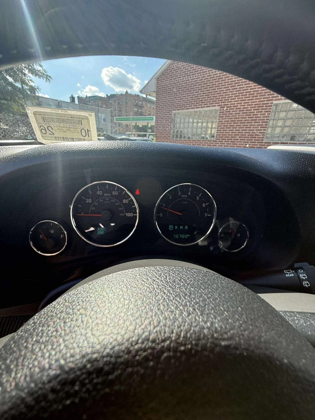 2015 JEEP WRANGLER UNLIMITED SPORT 4WD image indicator(6)