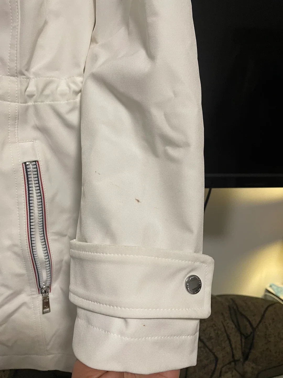 Tommy Hilfiger White Jacket - Size XS image indicator(3)