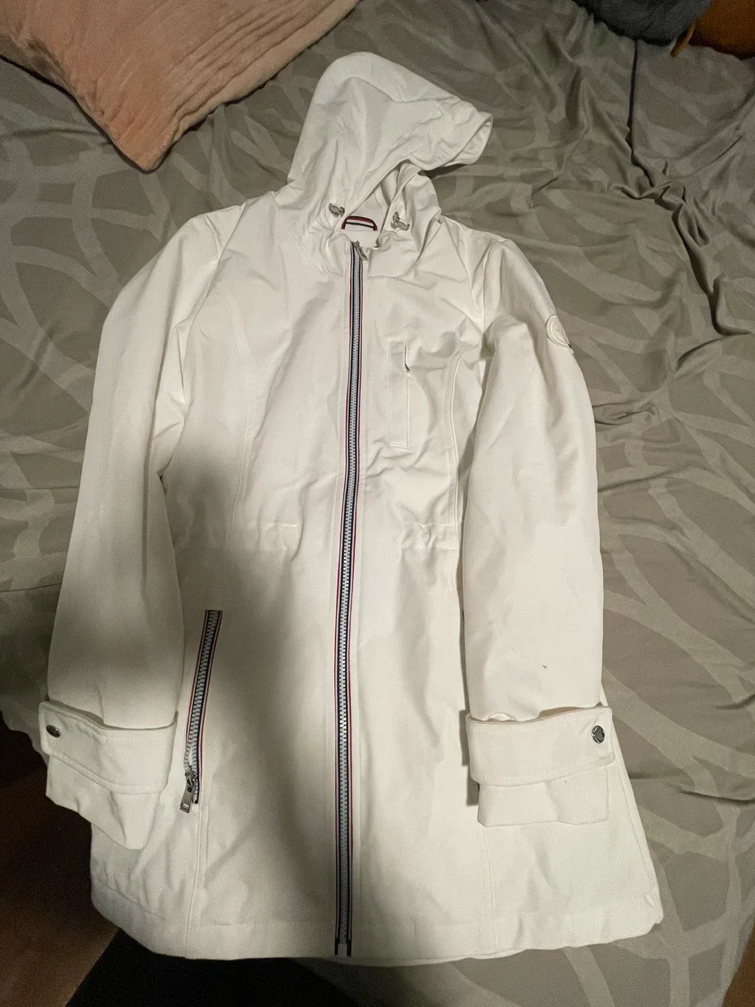Tommy Hilfiger White Jacket - Size XS image indicator(6)