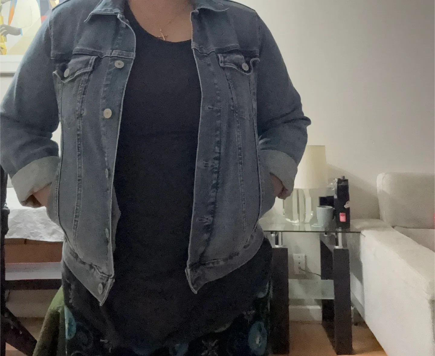 Women’s GAP Denim Jacket, Size S image indicator(4)