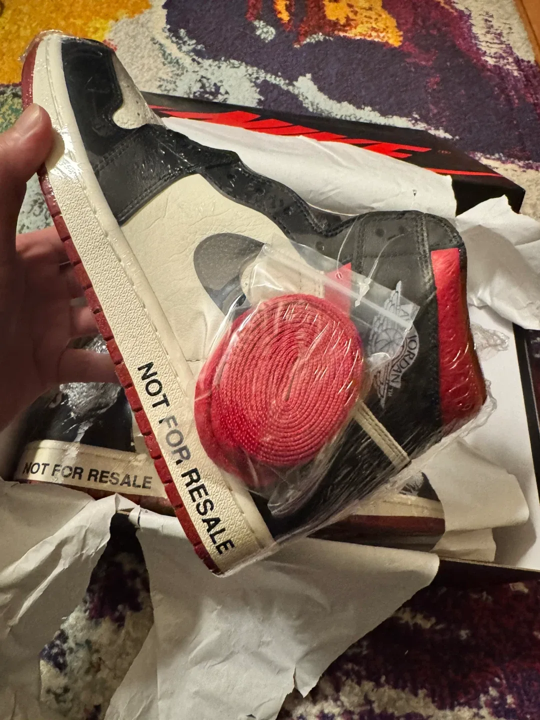 🔥 Air Jordan 1 Retro High OG “Not For Resale” US 9.5 BNIB 🔥 image indicator(2)