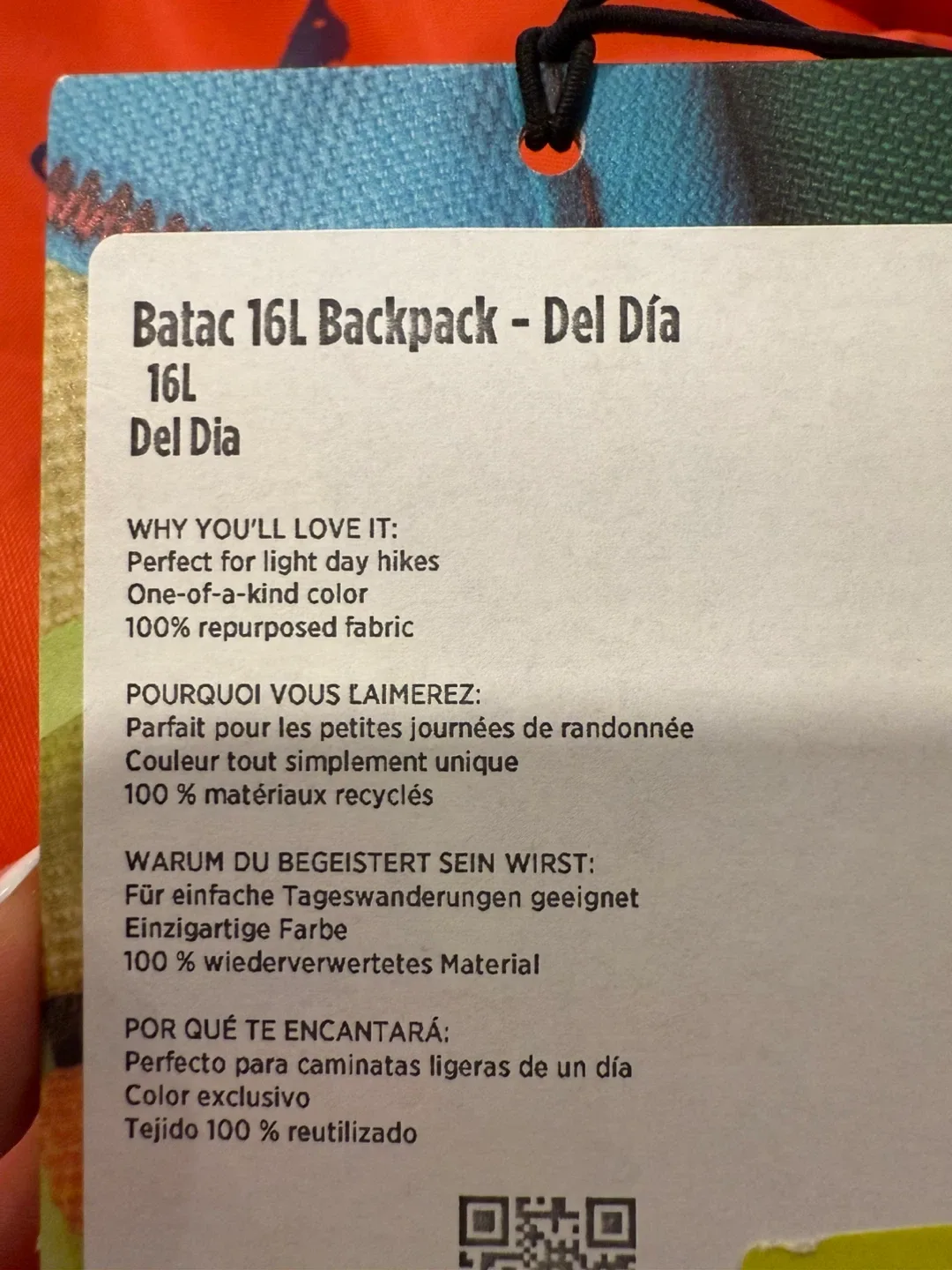 Cotopaxi Batac 16L Backpack - Del Día image indicator(2)