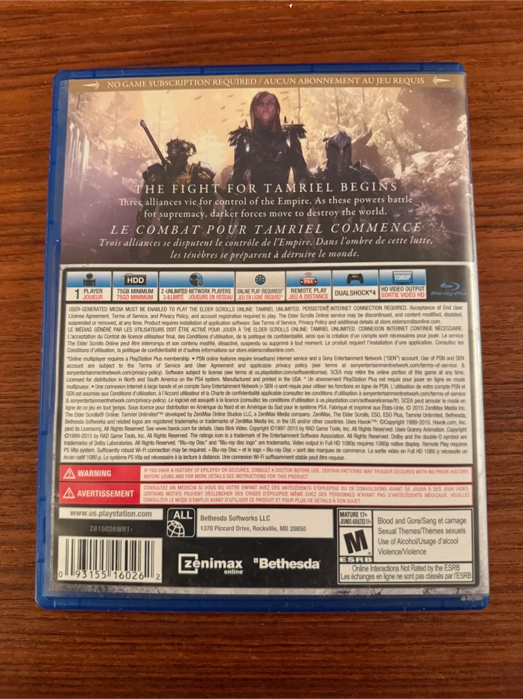 The Elder Scrolls Online: Tamriel Unlimited (PS4) image indicator(3)