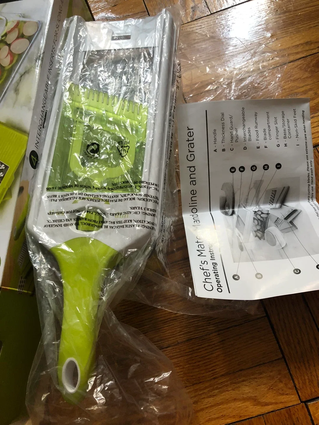 Cooking Stuff Chef's Mate Mandoline & Grater - NEW image indicator(4)