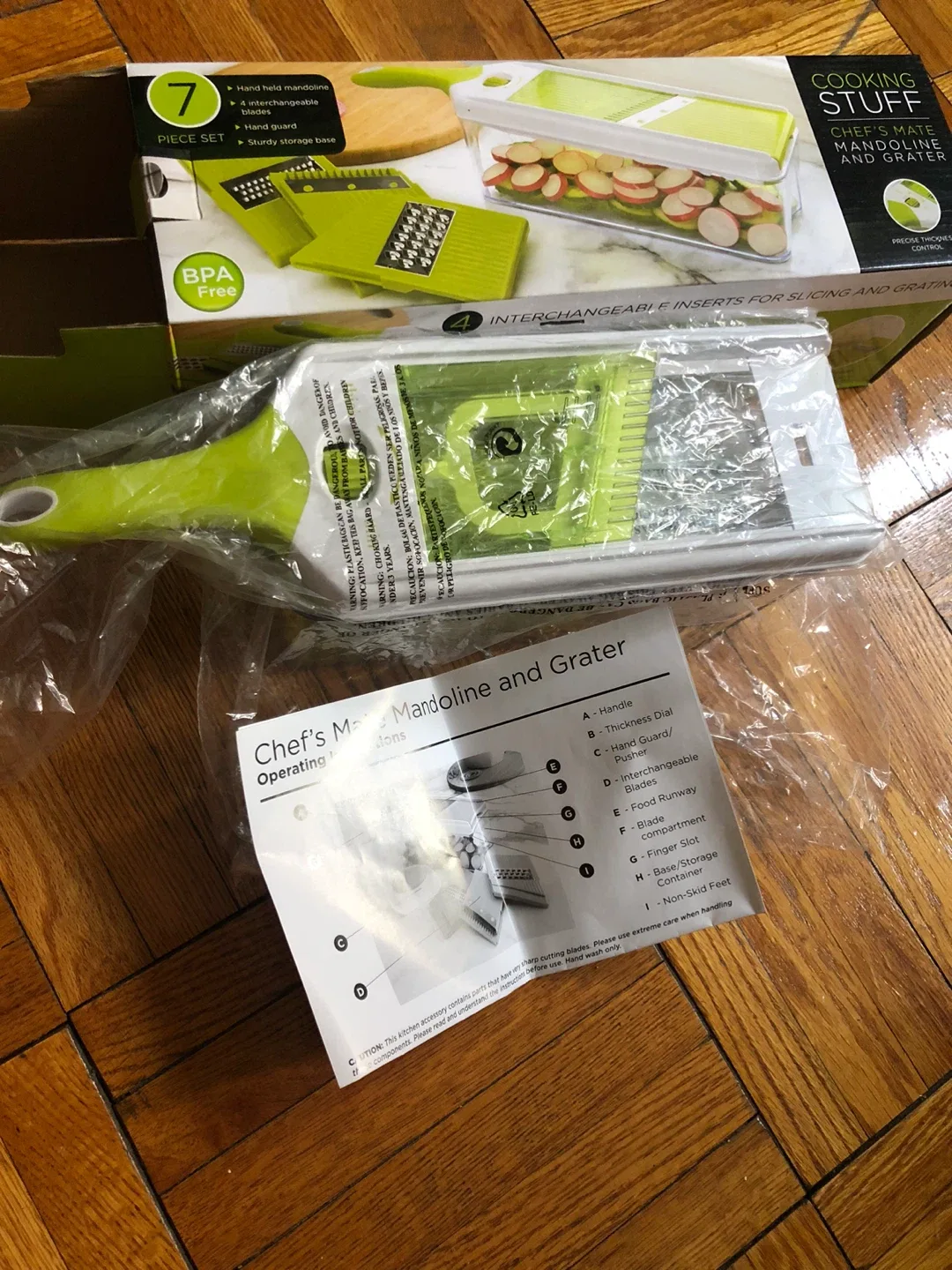 Cooking Stuff Chef's Mate Mandoline & Grater - NEW image indicator(3)