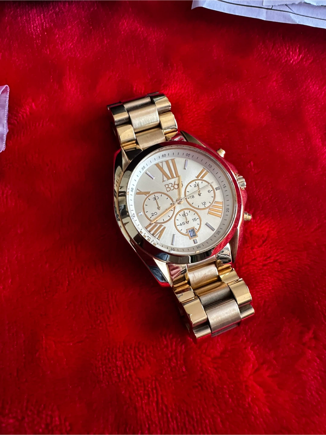 B360 Watch - Full Gold Chronograph (Complete Set) - photo 3