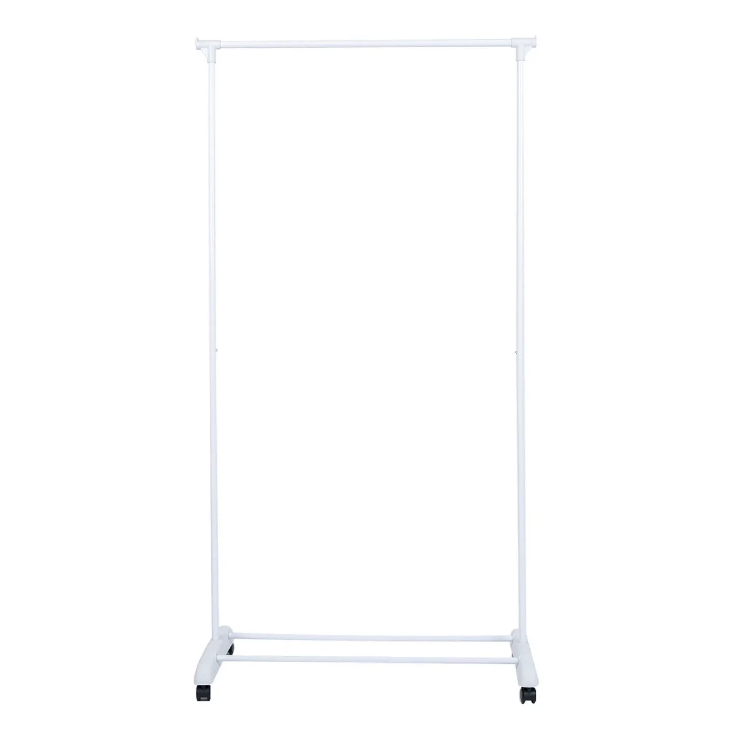 White Rolling Clothes Rack thumbnail