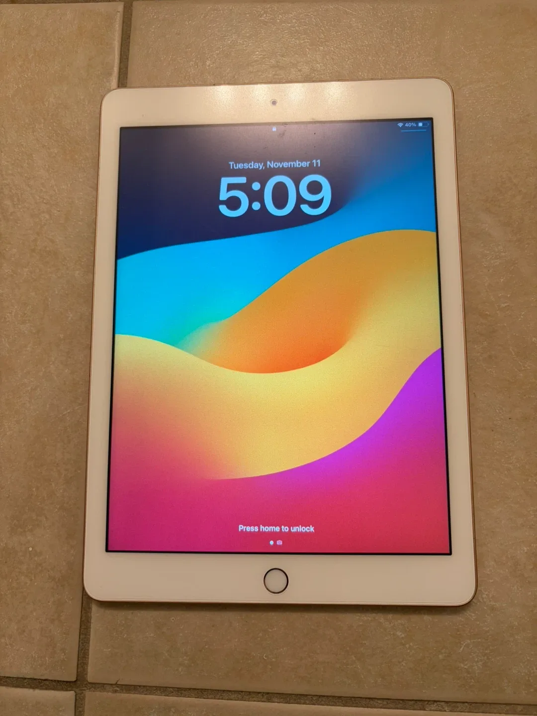 Apple iPad 6th gen rose gold 32gb