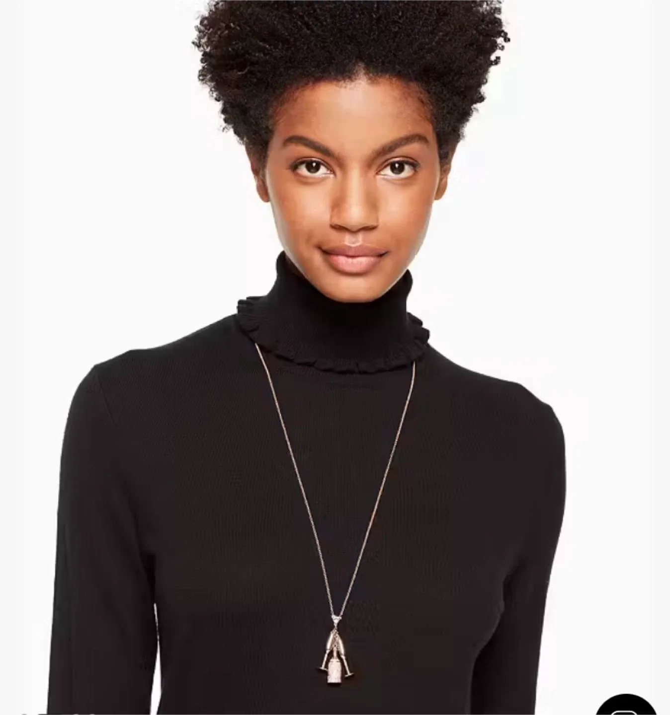 🩷 Kate Spade Champagne Necklace & Earrings Set🩷 image indicator(3)