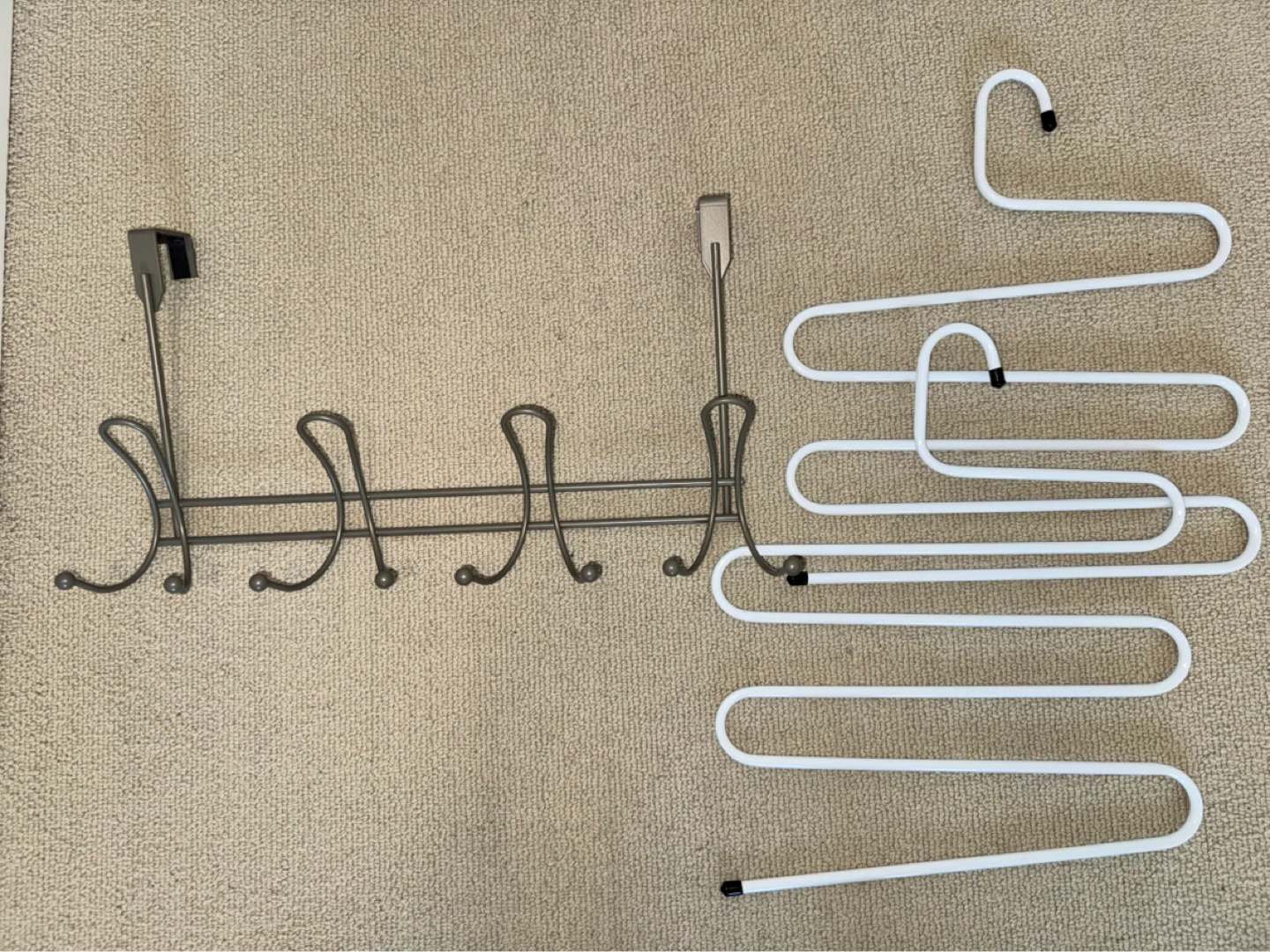 Over-the-Door Hook Rack & Pants Hanger