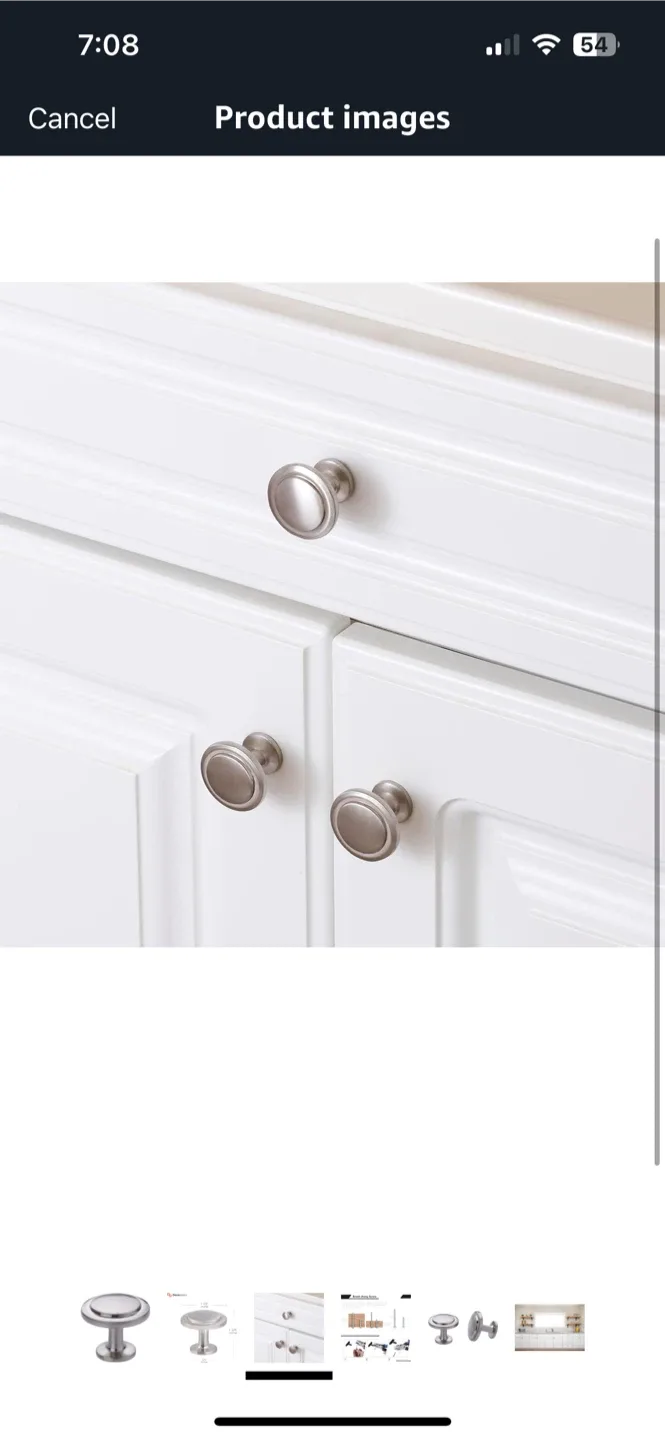 Pack of 19 3.8 cm Round Steps Kitchen Cabinet Hardware image indicator(3)