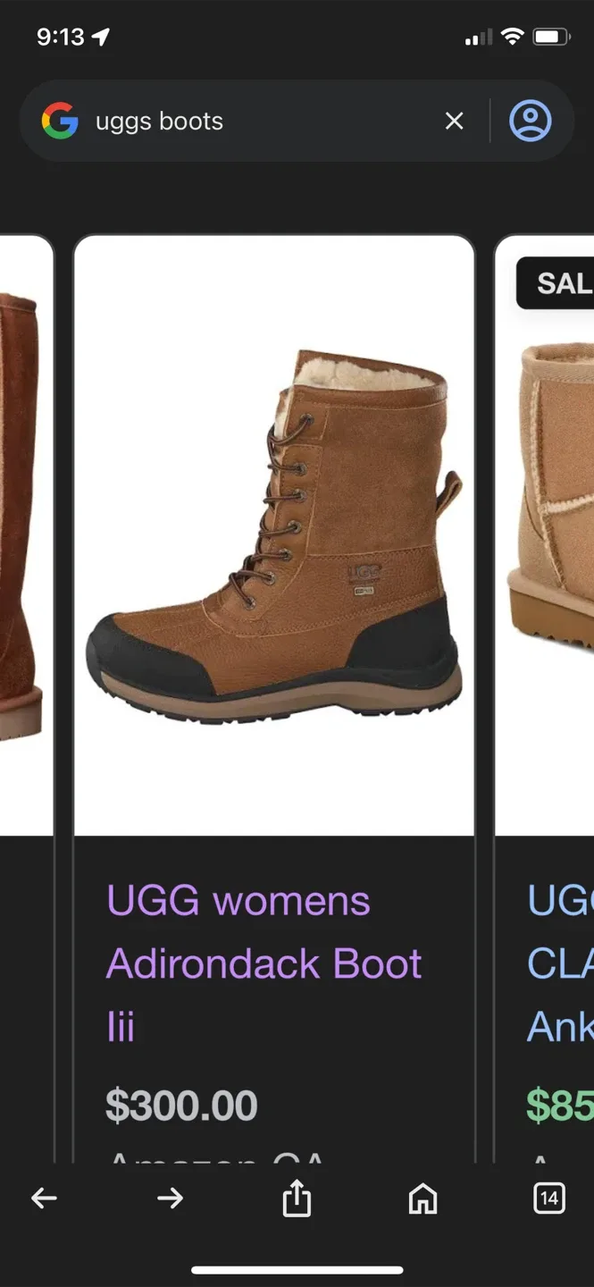UGG Women's Adirondack Boot III image indicator(5)