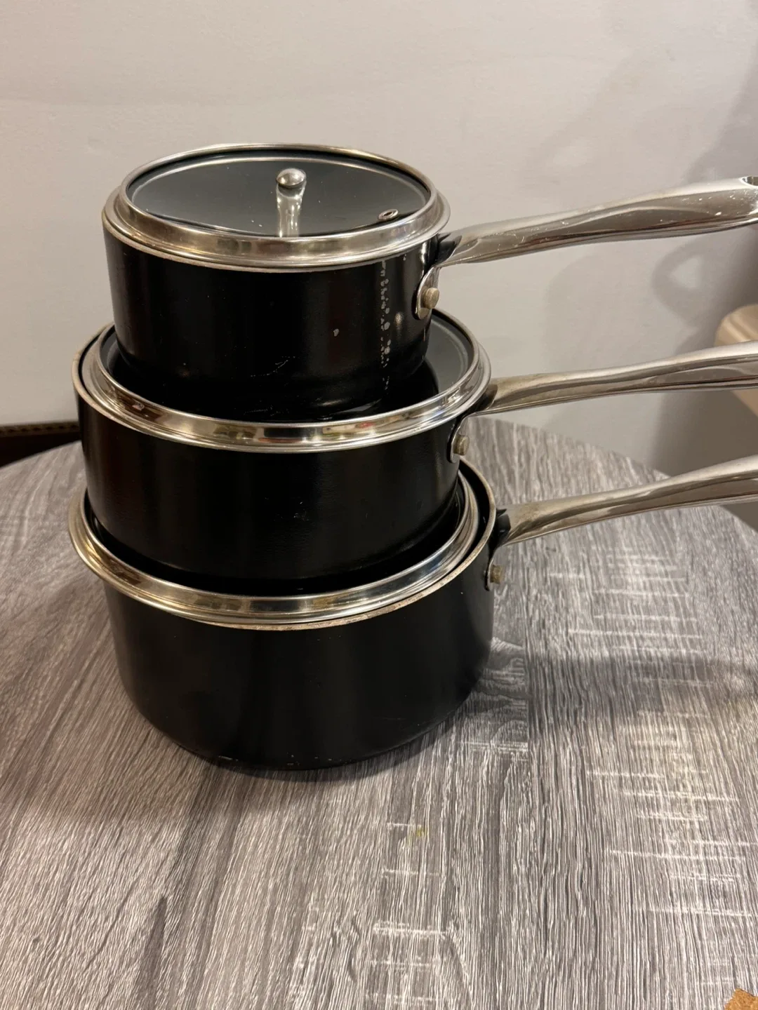 3-Piece Nonstick Saucepan Set image indicator(3)