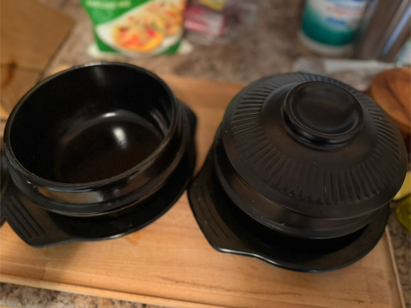 Korean Stone Bowl (Dolsot) Set