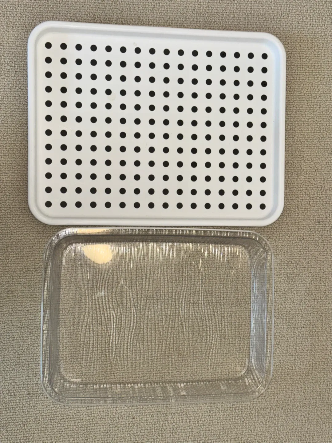 Trays - White and Clear thumbnail