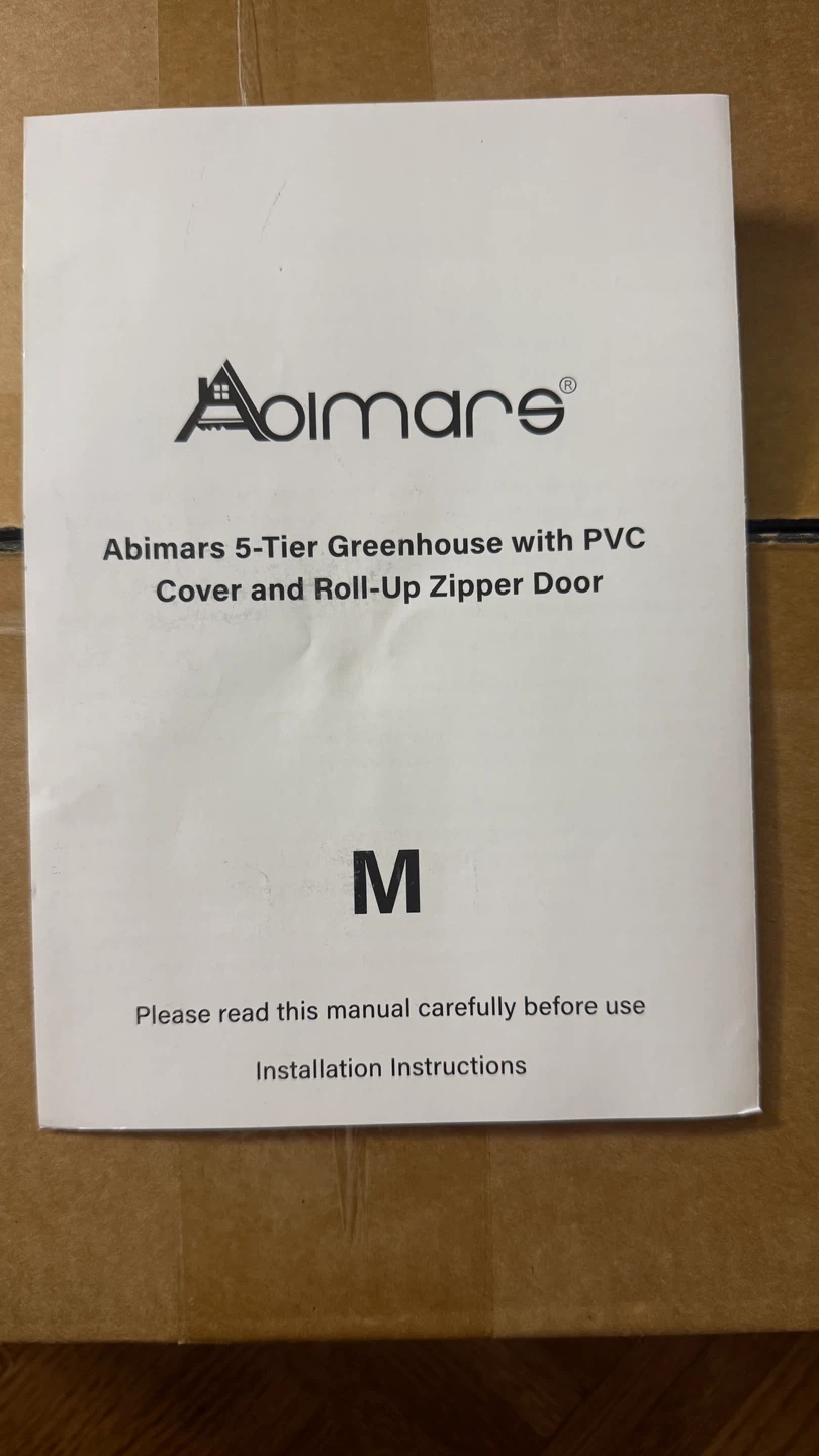 Brand new 5-Tier Greenhouse with PVC Cover