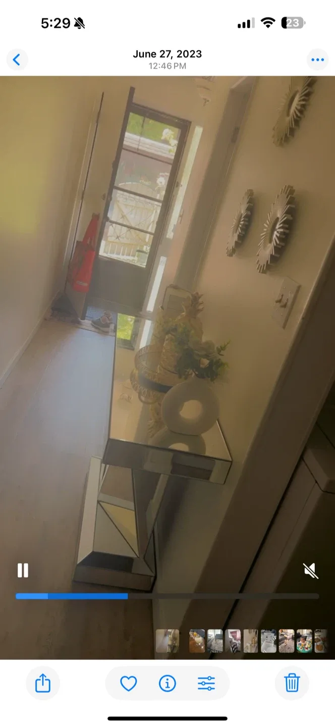 Mirrored Console Table image indicator(4)