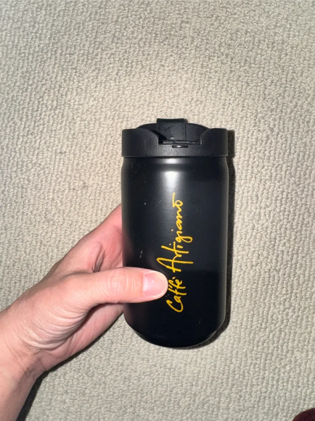 Caffè Artigiano Black Insulated Tumbler 8 fl oz thumbnail