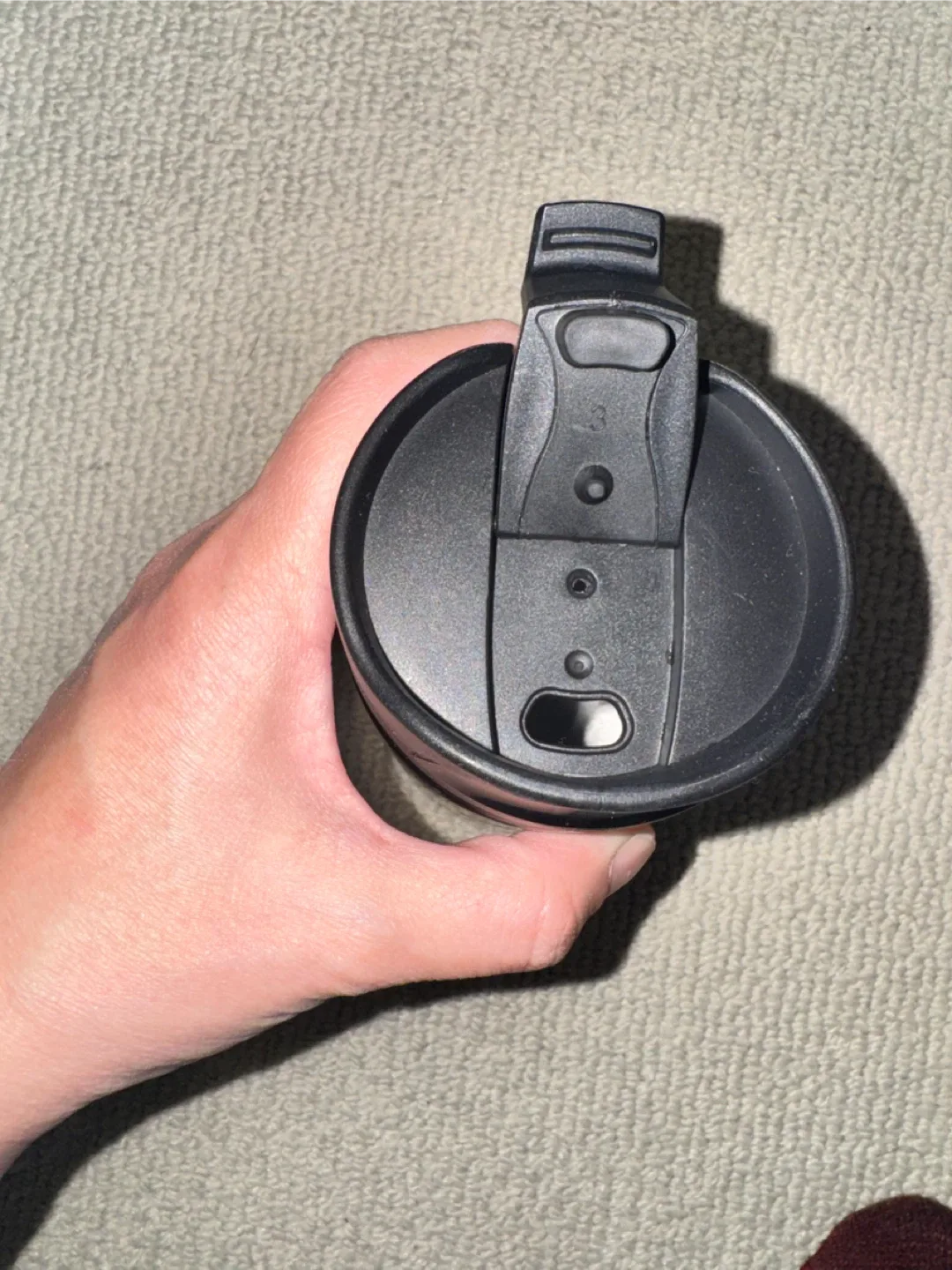 Caffè Artigiano Black Insulated Tumbler 8 fl oz image indicator(3)