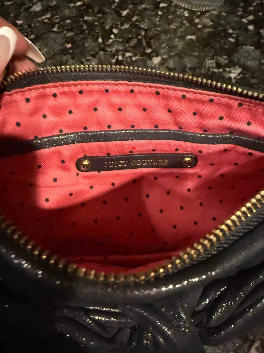 Juicy Couture Black Clutch image indicator(3)