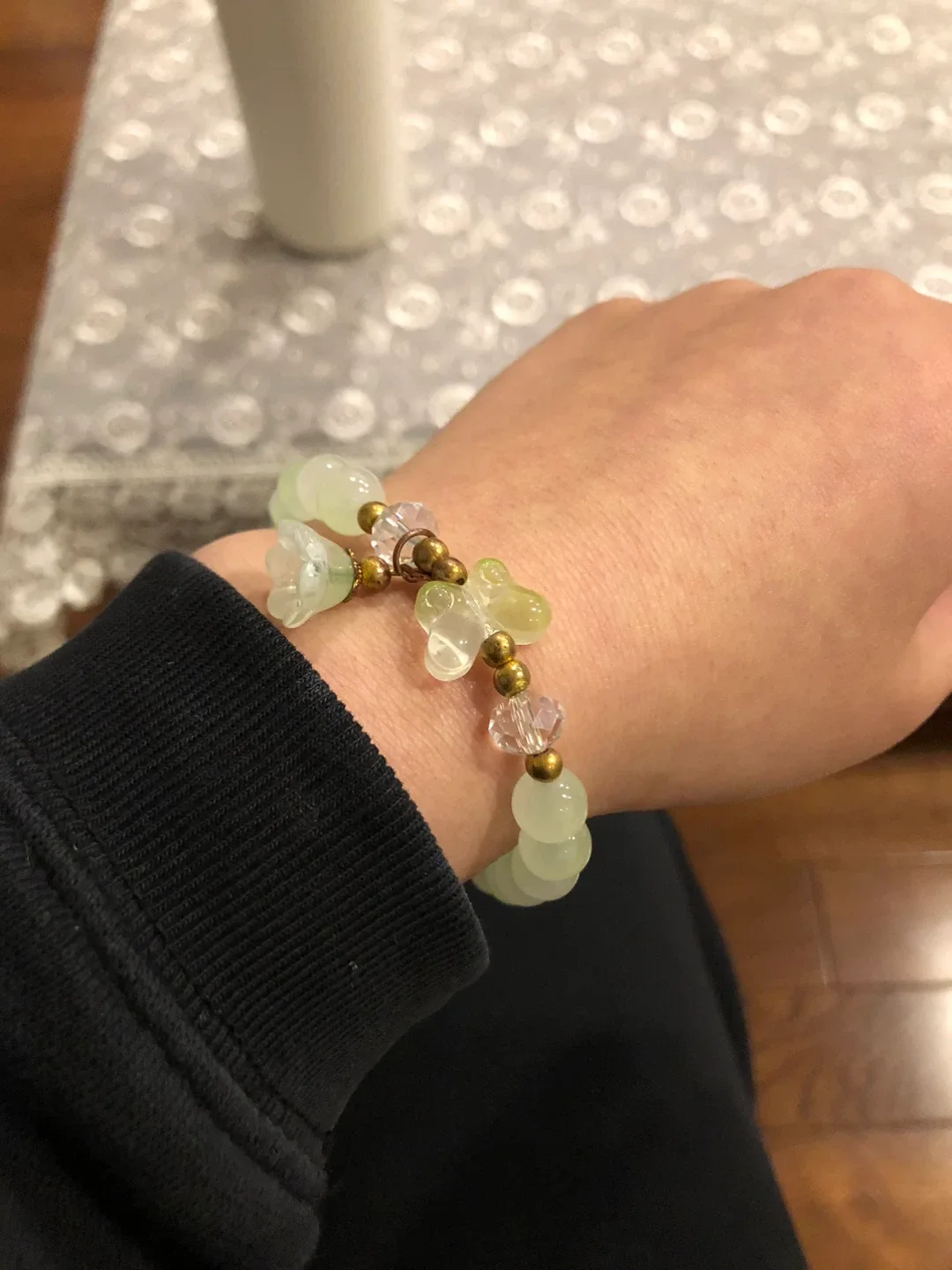 Jade Bead Bracelet