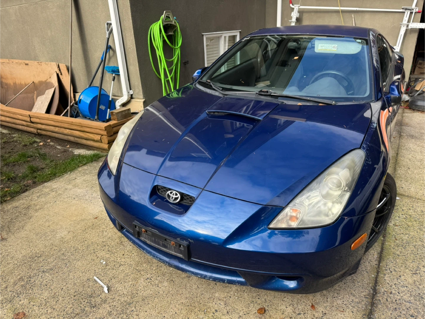 Blue Toyota Celica GT Coupe - photo 2