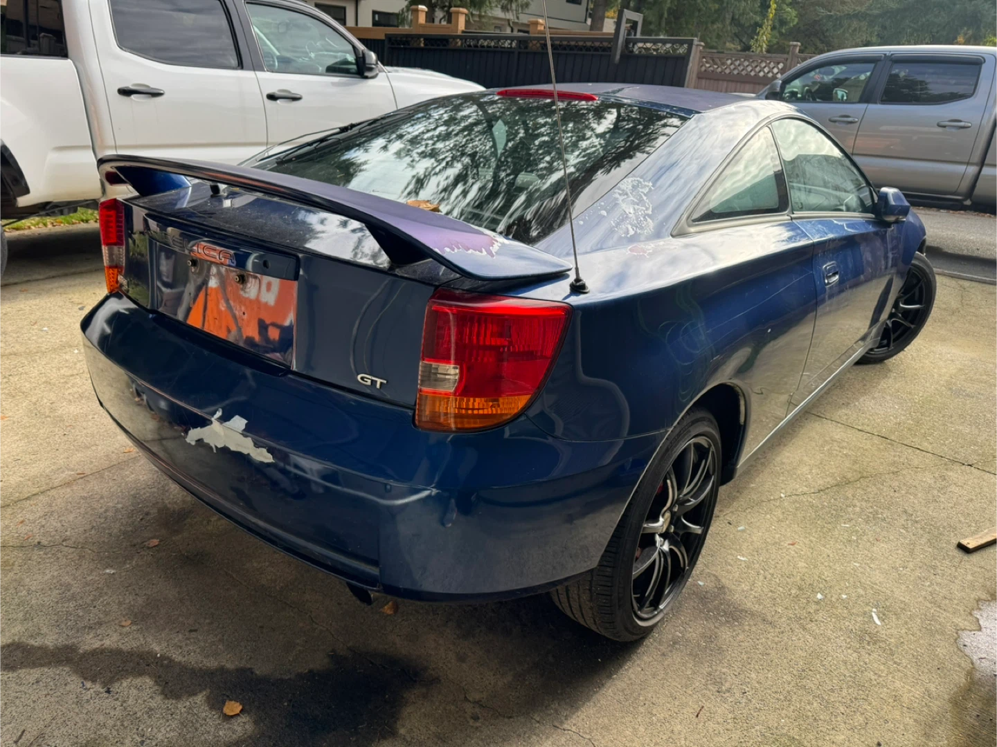 Blue Toyota Celica GT Coupe - photo 5